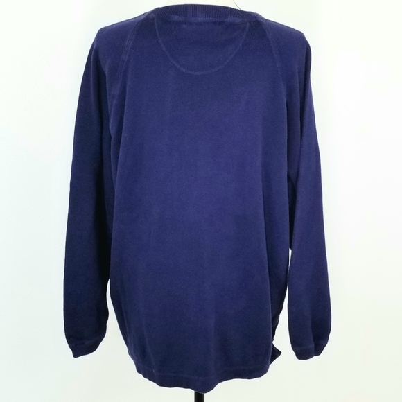 EDDIE BAUER Oversized Blue Sweater, size MP - Picture 3 of 4
